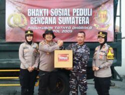 Peduli Bencana Sumatera, Paguyuban Tathya Dharaka Akpol 2005 Salurkan Ratusan Paket Sembako