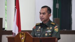 Kasrem 044/Gapo menyampaikan sambutan RAT Primkop Kartika Gapo di Palembang
