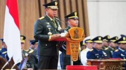 Panglima TNI memimpin upacara mutasi perwira tinggi TNI AD