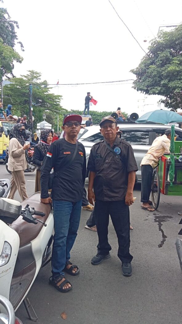 Warga di lokasi demo tolak relokasi RPH Pegirian Surabaya