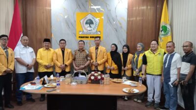 Sambut Baik Silaturahmi PW IPM, Hanan A Rozak :Partai Golkar Lampung Terbuka Untuk Generasi Muda