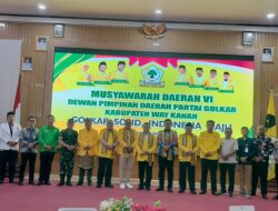 Musda VI Partai Golkar Way Kanan: Hanan A. Rozak Targetkan Peningkatan Kursi Legislatif dan Penguatan Struktur Partai