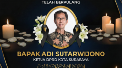 Ketua DPRD Kota Surabaya Dominikus Adi Sutarwijono Meninggal Dunia di Jakarta