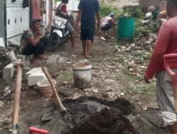 Dinas PU Realisasikan Pembangunan Paving dan Saluran U-Ditch di Tambak Wedi