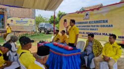 Partai Golkar Kecamatan Banjit Way Kanan Gelar Muscam, Darlian Pone: Perkuat Konsolidasi dan Soliditas Hingga Ke Kampung