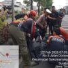 Laka Tunggal Tabrak Berem, Pemotor Jalan Raya Sukomanunggal Meninggal di TKP