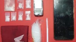 Polres Pelabuhan Tanjung Perak Tangkap Seorang Pengedar Dan Sita 7 Poket Sabu Siap Edar