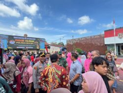 Polres Ngawi Gelar Pasar Murah Masyarakat Sumringah