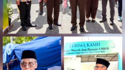 Peduli Kebutuhan Masyarakat Kajati Sumbar Gelar Pasar Murah dan Launching Program UMKM Mitra Ahdyaksa