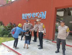 Polres Pelabuhan Tanjung Perak Intensifkan Pengamanan di Wisata Pantai Kenjeran Selama Lebaran