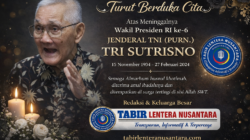 Try Sutrisno Meninggal Dunia di RSPAD Gatot Subroto