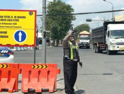 Polres Pasuruan Kota Siapkan Jalur Alternatif Dampak Pembongkaran Jembatan Bok Wedi