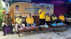 Darlian Pone Buka Muscam PK Partai Golkar Kecamatan Kasui Dilanjutkan Gerakan Lampung Menanam