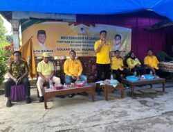 Darlian Pone Buka Muscam PK Partai Golkar Kecamatan Kasui Dilanjutkan Gerakan Lampung Menanam