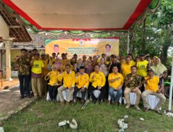 Konsolidasi Berkelanjutan, Partai Golkar Way Kanan Gelar Muscam Kecamatan Buay Bahuga