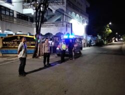 Patroli Harkamtibmas Polsek Semampir Malam Minggu Terkendali