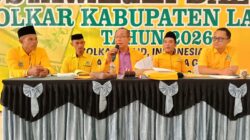 Tomi Ardi Terpilih Aklamasi Dalam Forum Musda Ke XI Partai Golkar Lampung Barat