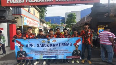 Perkuat Sinergi, Polres Pelabuhan Tanjung Perak Libatkan Elemen Masyarakat dalam Apel Sabuk Kamtibmas di Polda Jatim