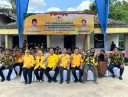 Muscam Partai Golkar Negeri Besar Dr Darlian Pone Lantik Asmawati sebagai Ketua Pimpinan Kecamatan