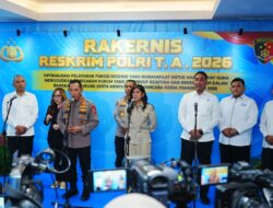 Buka Rakernis Reskrim, Kapolri Instruksikan Ciptakan Rasa Aman dan Keadilan untuk Masyarakat