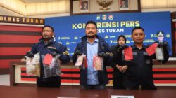 Polres Tuban Ungkap Jaringan Pengedar Uang Palsu 3 Tersangka Diamankan