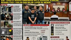 SEMPAT BUANG SABU KE BELAKANG RUMAH AKSINYA TERLIHAT POLISI VIKI TOISUTA WARGA AMBENGAN BATU DIHUKUM 10 BULAN REHABILITASI 3 BULAN DAN WAJIB LAPOR RS MENUR