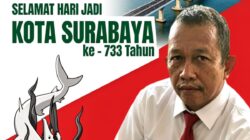 Bagus Pimpinan Media Tabir Lentera Nusantara Mengucapkan Selamat Hari Jadi Kota Surabaya yang Ke -733 thn