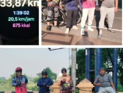 KEBERSAMAAN MENJALIN SILATURAHMI DALAM CAR FREE DAY