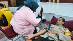 Sambut Hari Bhayangkara ke-80, Polres Blitar Kota Gelar Bakti Kesehatan