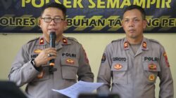Polsek Semampir Amankan Pencuri Komponen Panel TL di Jalan Karang Tembok Surabaya