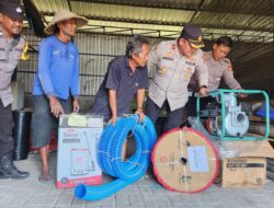 ­Polres Pelabuhan Tanjung Perak Salurkan Bantuan Alat Pertanian untuk Dukung Ketahanan Pangan Nasional