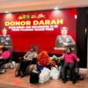 Sambut Hari Bhayangkara ke-80, Polres Pelabuhan Tanjung Perak Gelar Aksi Donor Darah, Kumpulkan 78 Kantong Darah. 
