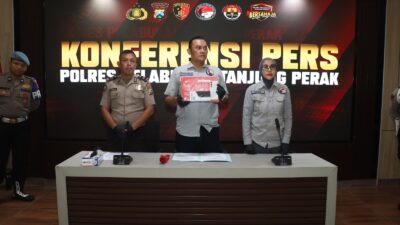 Polres Pelabuhan Tanjung Perak Gelar Rilis Kasus Narkoba, Ini Barang Bukti yang Diamankan!