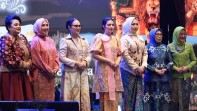 Ketua Umum Seruni Kabinet Merah Putih Selvi Gibran Buka Bazar Kreasi Bhayangkari Nusantara 2026, Dorong UMKM Naik Kelas