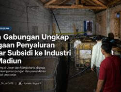 Tim Gabungan Ungkap Dugaan Penyaluran Solar Subsidi ke Industri di Madiun