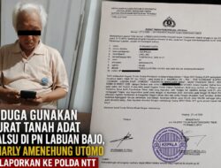 Kasus Sengketa Tanah di Keranga Labuan Bajo Berujung Laporan Polisi, Dokumen Bukti Diduga Palsu