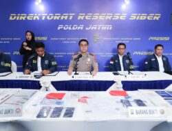 Polda Jatim Bongkar Sindikat Penipuan Online Emas Murah, Lima Tersangka Diantaranya Warga Binaan Lapas Diamankan