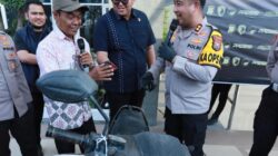 Polres Gresik Ungkap Curanmor, Seorang Petani Balongpanggang Senang Motornya Kembali