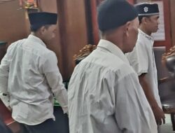 DUGAAN TIGA TERDAKWA KASUS SABU 4,4 GRAM DITUNTUT 5 – 6 TAHUN PENJARA 