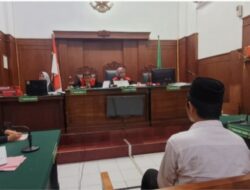 Diduga Kuat Jadi Pengedar 200 Gram Sabu, Terdakwa di Tuntut 4 Tahun Penjara