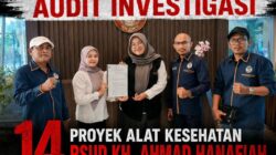 Dugaan Korupsi 14 Proyek Alkes RSUD KH Ahmad Hanafiah Lampung Timur DPP KAMPUD Minta BPK RI Lakukan Audit