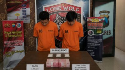 Polres Sampang Tangkap Dua Terduga Peredaran Sabu, Isu Rp100 Juta untuk Rehabilitasi Mencuat